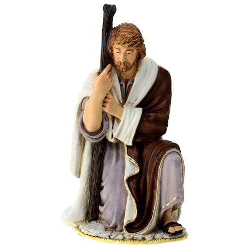 St Joseph nativity statue unbreakable material 30 cm 1