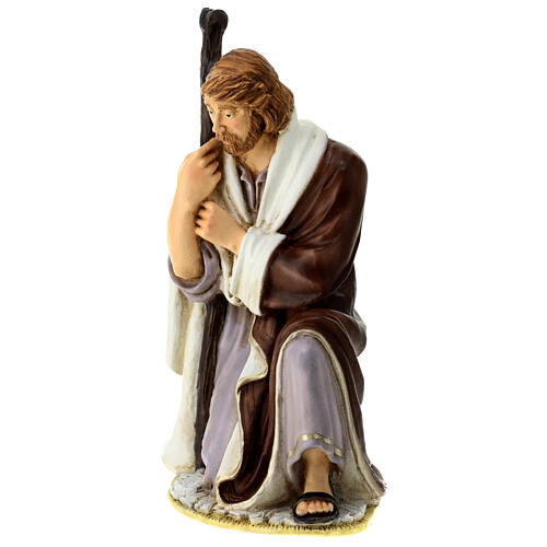 St Joseph nativity statue unbreakable material 30 cm 2