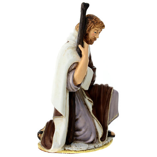 St Joseph nativity statue unbreakable material 30 cm 3
