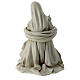 Statue of Mary, beige and golden Nativity Scene of 40 cm, unbreakable material s6