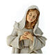 Statue Vierge Marie Nativité beige or incassable crèche Shabby Chic 40 cm s2