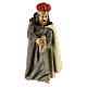 Statua Re Magio mirra presepe resina 21 cm s1
