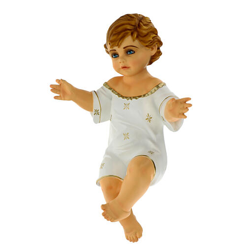 Dzieciątko Jezus figurka z materiału nietłukącego się, 50 cm 4
