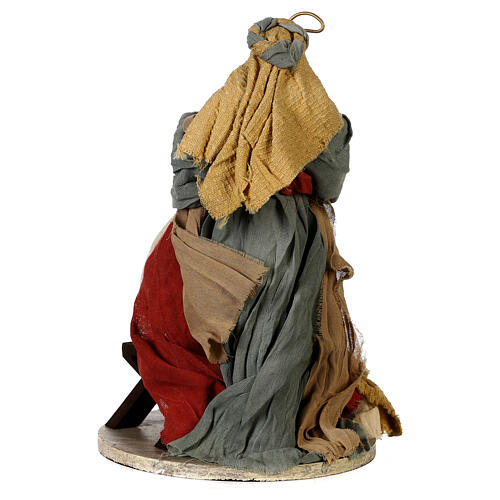 Nativity of 30 cm, Hope collection, resin and fabric 6