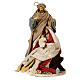 Nativity of 30 cm, Hope collection, resin and fabric s1