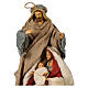 Nativity of 30 cm, Hope collection, resin and fabric s2