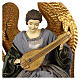 Angel sitting with a mandolin 35x20x20 cm Celebration Nativity Scene s2