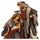 Nativity of 30 cm, Desert Light collection, resin and fabric s2