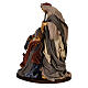Nativity of 30 cm, Desert Light collection, resin and fabric s3