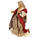 Hope Nativity set of 45 cm, resin and fabric s6