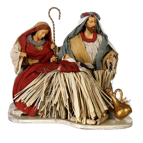 Holy Family nativity set Light of Hope sitting with ewer 25 cm 1