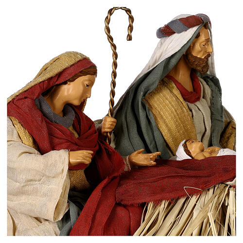 Holy Family nativity set Light of Hope sitting with ewer 25 cm 4