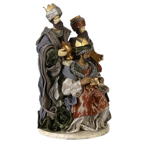 Wise Men of 30 cm, Celebration collection, resin and fabric 4