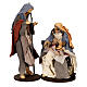 Nativity set of 30 cm, Desert Light Nativity Scene, resin and fabric s1