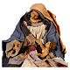 Nativity Holy Family set 30 cm Desert Light resin and fabric s2