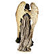 Angel with trumpet for Celebration Nativity Scene, resin and fabric, 60x25x20 cm s5