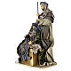 Nativity set of 50 cm, Celebration collection, resin and fabric s3