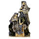Nativity scene Holy Family 50 cm Celebration resin and fabric s1
