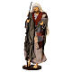 Holy Family statue 50 cm in resin and Desert Light fabric s3