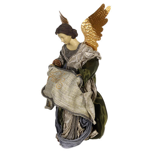Flying angel 80x40x40 cm Celebration collection, resin and fabric 3