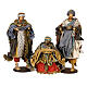 3 Wise Men set Light of Hope 45 cm resin and fabric s1