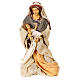 Nativity on the knees, Desert Light collection of 50 cm, resin and fabric s3