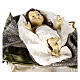 Nativity set of 60 cm, Celebration collection, resin and fabric s5
