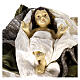 Holy Family statue set 60 cm Celebration resin and fabric s2