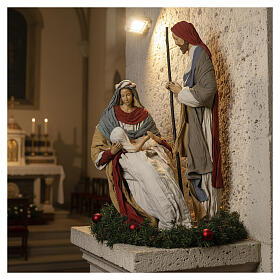 Conjunto Natividade Light of Hope 85 cm resina e tecido