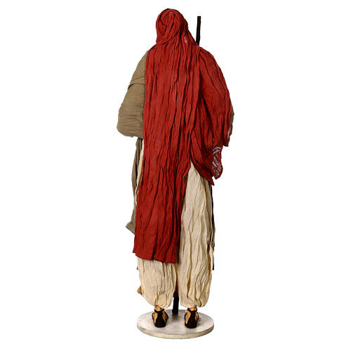 Light of Hope Holy Family set 85 cm resin and fabric 10