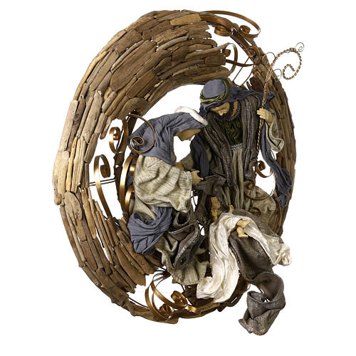 Holzkranz Krippe 50 cm Celebration, 85 cm 8