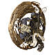Wreath to hang of 85 cm with 50 cm Celebration Nativity s8