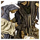 Corona legno Natività 50 cm Celebration diam. 85 cm s7