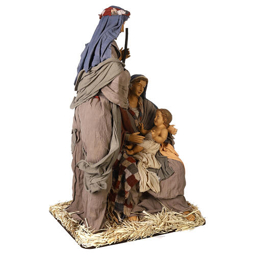 Desert Light Nativity set of 110 cm, resin and fabric 8
