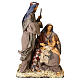 Nativity Holy Family set 110 cm Desert Light resin and fabric s1