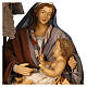 Nativity Holy Family set 110 cm Desert Light resin and fabric s2