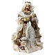 Wise Men, set of 3, resin and fabric, 40 cm Nativity Scene s2