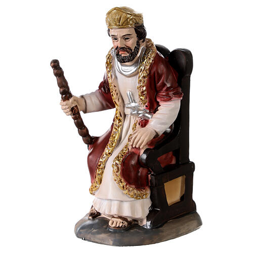 King Herod for resin Nativity Scene with 15 cm characters 2