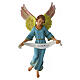 Ange Gloire bleu crèche Fontanini 24 cm s1