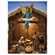 Ange Gloire bleu crèche Fontanini 24 cm s2