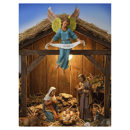 Angelo Gloria celeste presepi 24 cm Fontanini 2