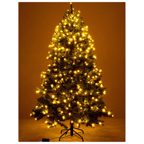 Árvore de Natal 180 cm Poly memória de forma luzes 3