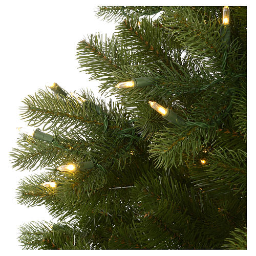 Árvore de Natal 180 cm Poly memória de forma luzes 6