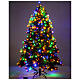 Árvore de Natal 210 cm Poly verde memória de forma luzes Bluetooth s2