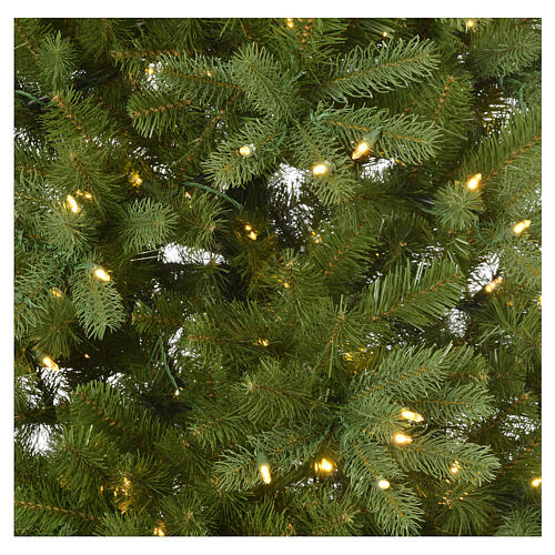 Árbol de Navidad 225 cm verde Poly Memory Shape luces 4