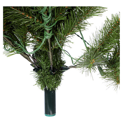 Árbol de Navidad 225 cm verde Poly Memory Shape luces 5