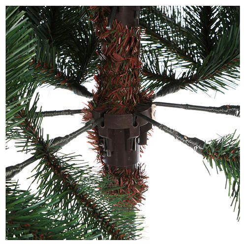 Grüner Weihnachtsbaum 180cm mit Tannenzapfen Mod. Carolina 5