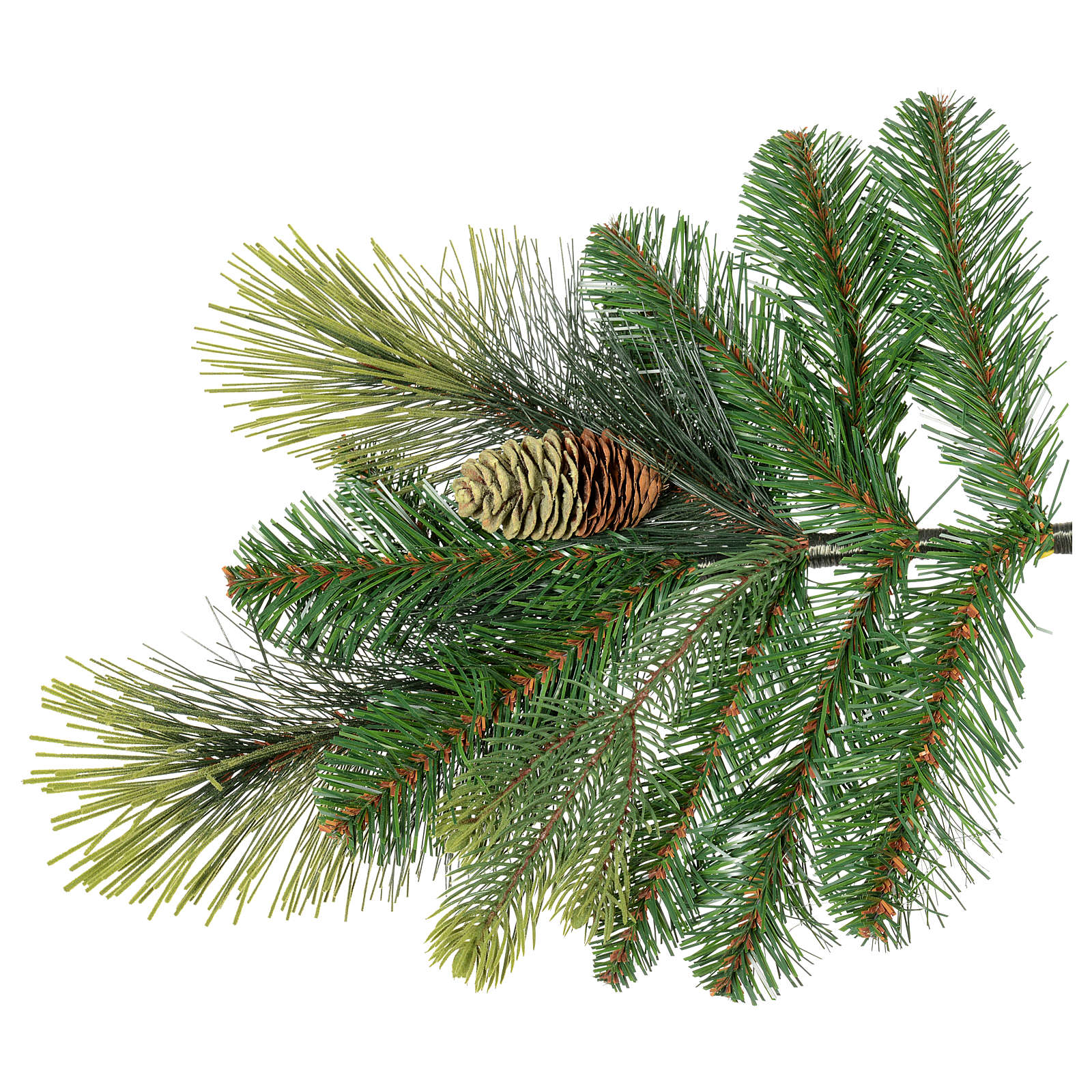 Christmas Tree 180 Cm, Green With Pine Cones Carolina 3 Christmas Tree 180 Cm, Green With Pine Cones Carolina 3
