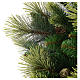 Christmas tree 210 cm, green with pine cones Carolina s4
