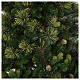 Albero di Natale 210 cm verde con pigne modello Carolina s3